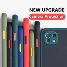 For Cover OPPO Realme 8 Pro Case For Realme 8 Pro Capas Bumper Matte TPU Back Shockproof Translucent Case For Realme 8 Pro Case