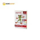 Бумага цветная CREATIVE color (Креатив) А4, 80 гм2, 100 л., (5 цветов х 20 листов), микс медиум, БОpr-100r
