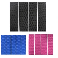 4pcs surfboard traction pad sup surfboard anti slip mat corrosion resistant adhesive surfing tail pads skateboard accessories
