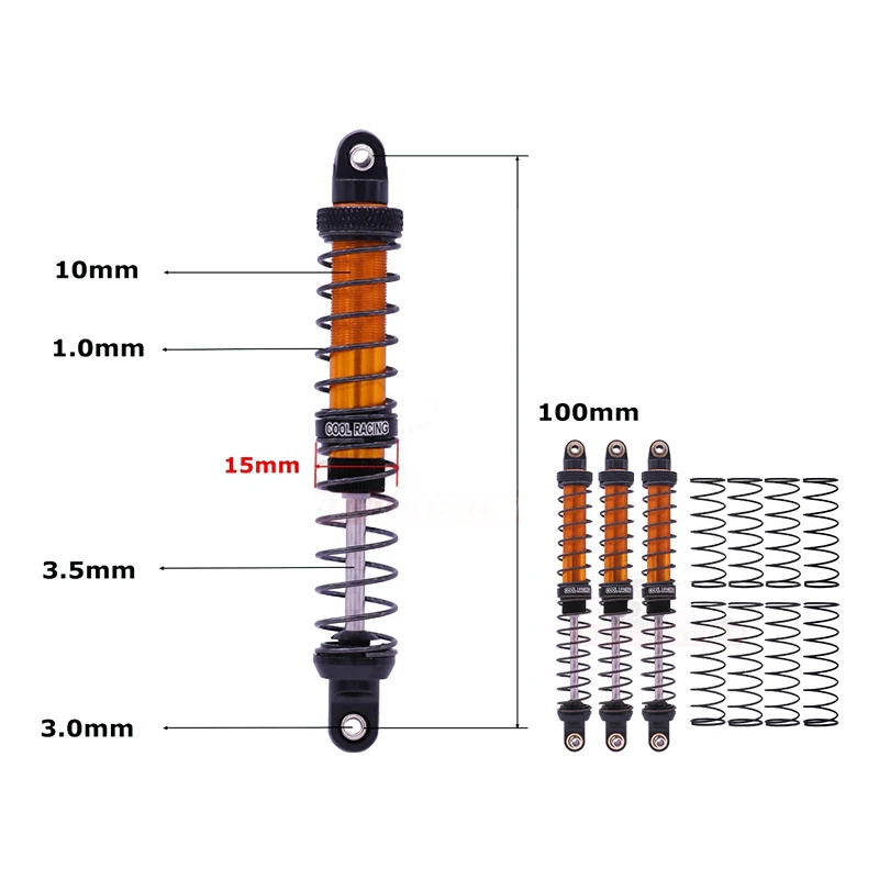 4 шт амортизаторы для металл