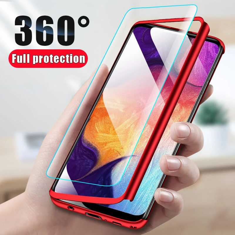 360 чехол для samsung Galaxy A50 A70 A10 A20 A30 A40 A60 A7 Примечание 10 pro M10 M20 M30 S6 S7 край S8 S9 S10E S10 плюс Чехол
