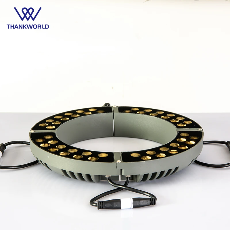 

VW 48W led curved lamp exterior garden light waterproof LED Spotlight ip65 aluminum flood lights bridgelux led reflector