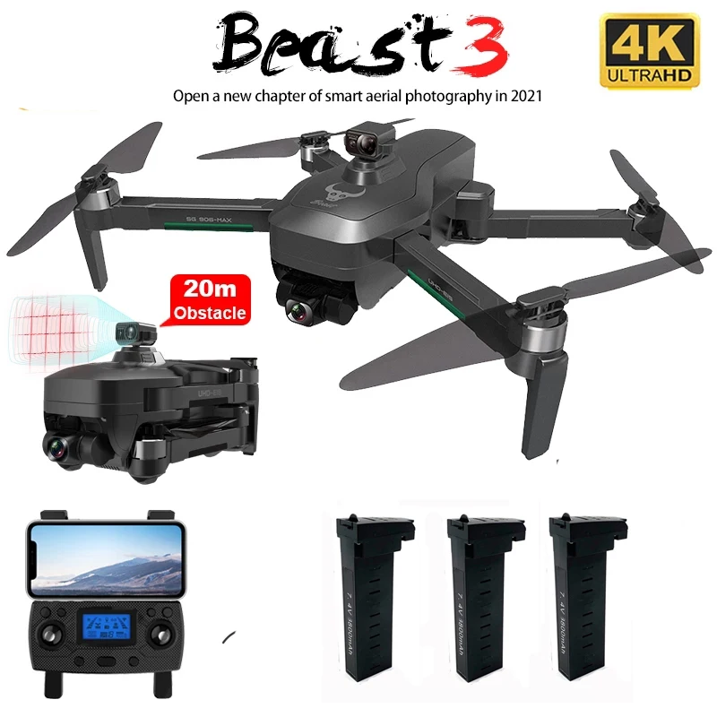 

SG906 MAX PRO 2 PRO2 GPS Дрон с разрешением 4K HD Камера лазерный избегания препятствий, 3-осевому гидростабилизатору Wi-Fi FPV Профессиональный Квадрокопт...