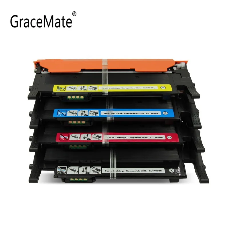 Тонер для лазерного принтера 4 цвета Φ Xpress C410W C460FW Samsung CLT 406 K406S 406S|printer toner|laser printer