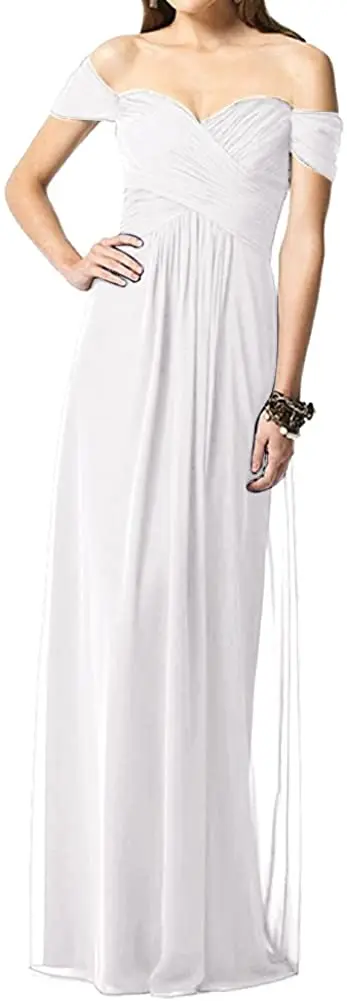 

Bridesmaid Dresses Long Evening Formal Gowns Off The Shoulder Prom Party Dress Prom Dresses with Sparkles Dress for Women