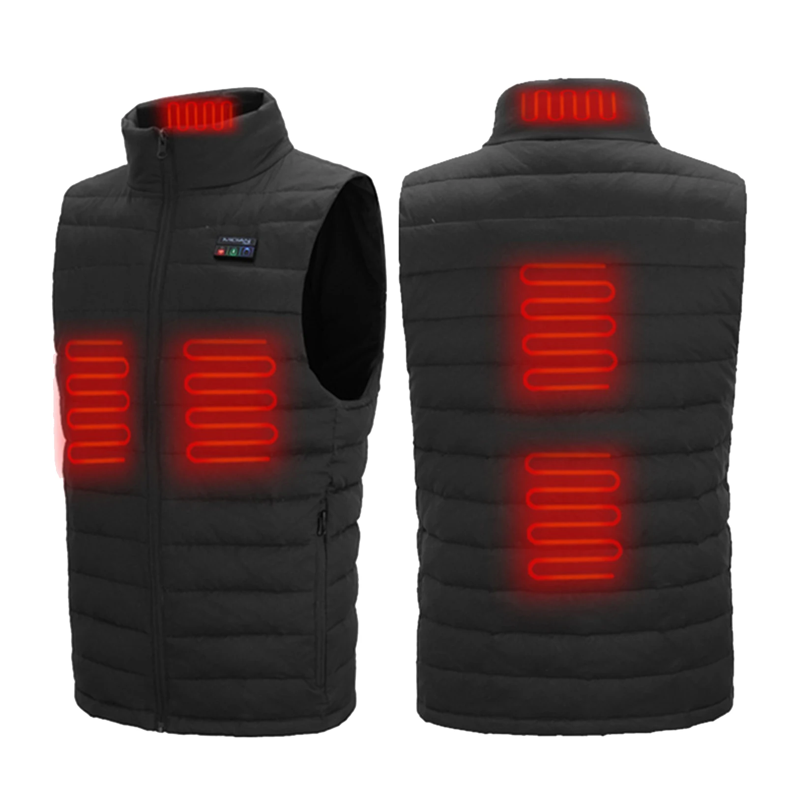 

Уличный теплый умный жилет с подогревом, модное пальто для мужчин и женщин, костюм для кемпинга с подогревом, зимняя куртка, спортивная одеж...