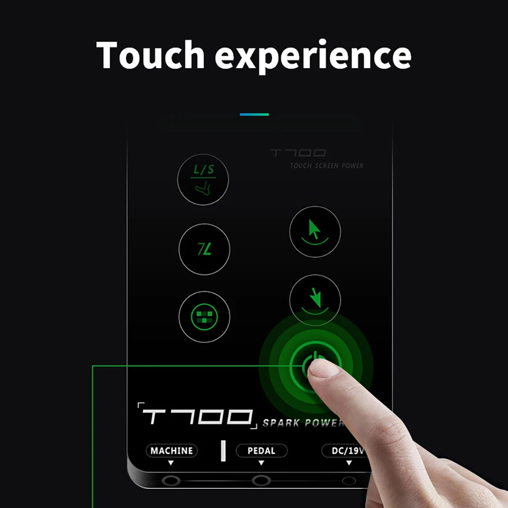 

Tattoo Power Supply Tatuagem For Tattoo Machines Touch Screen Source TP-5 Digital LCD Makeup Dual Tattoo Power Supplies