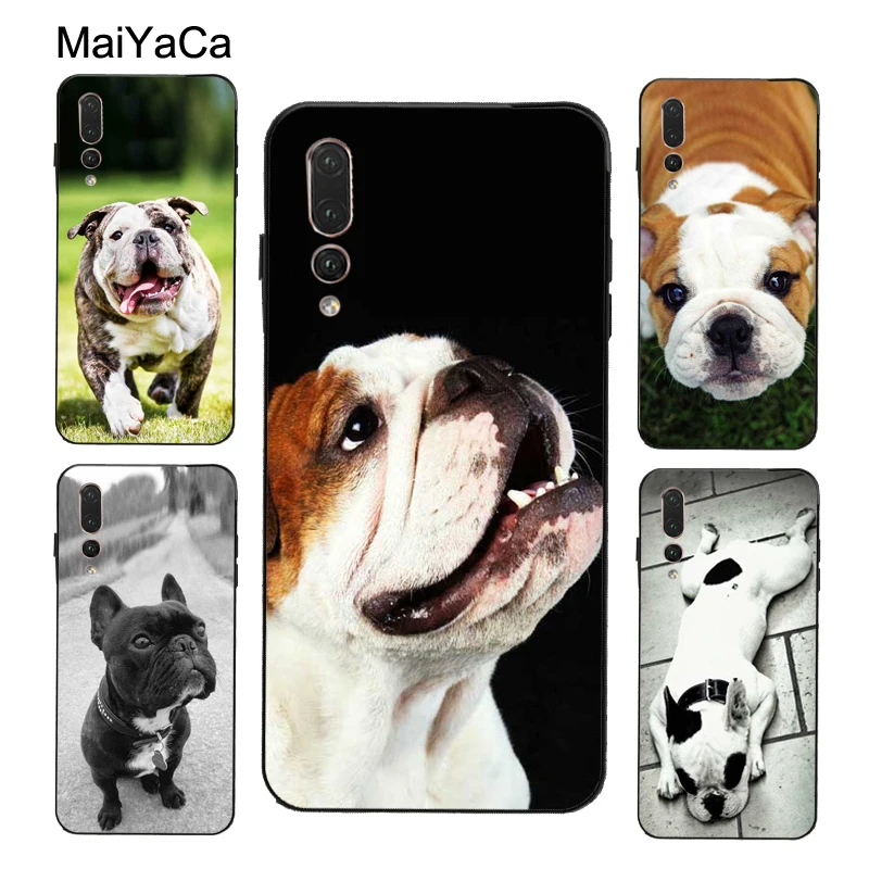 Чехол MaiYaCa с английским бульдогом в британском стиле для Huawei P20 P30 Lite P10 P40 Mate 30 10 20 Pro