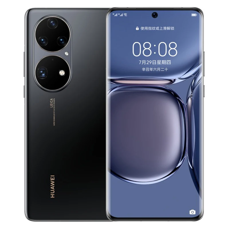 Оригинальная версия CN смартфон HUAWEI P50 Pro 4G телефон 6 дюйма изогнутый экран OLED 8 ГБ +