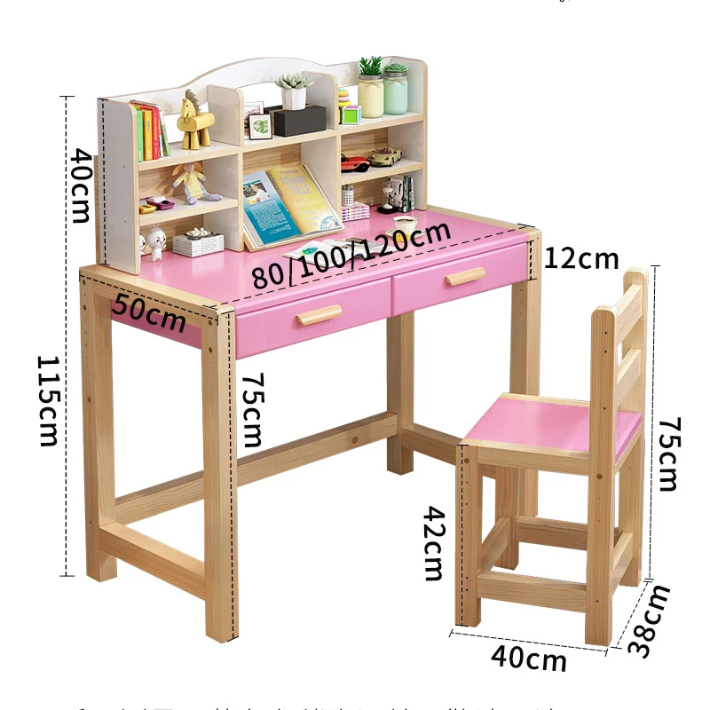 Детские столы Louis Fashion деревянный стол для обучения простые настольные костюмы
