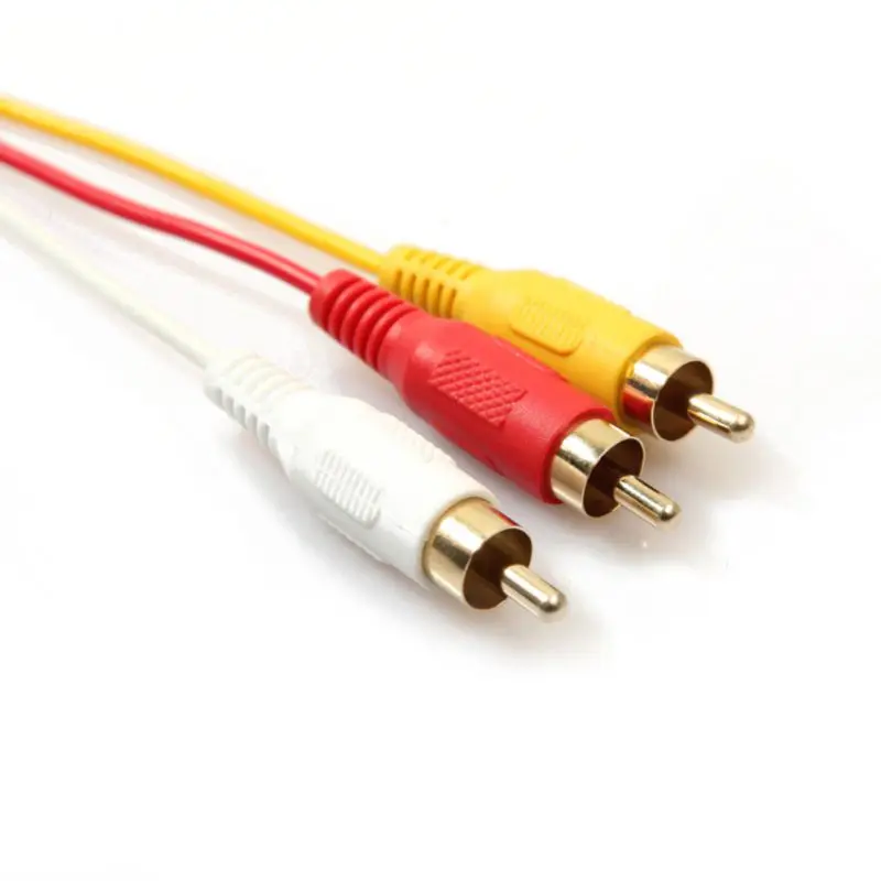 1 5 метров HDMI к AV-3RCA Соединительный кабель высокой четкости Plug-and-play конвертер