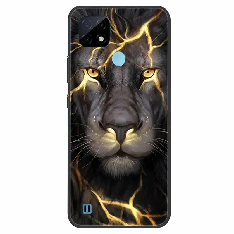 For Realme C21 Case Silicon Back Cover Phone Case For Realme C21Y C25 C25S C25Y Soft Case for RealmeC21 Realme C21 coque bumper