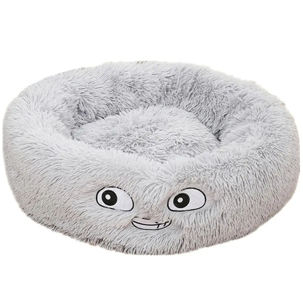 Gray B VIP для собаки кровать моющаяся длинная плюшевая собачья Конура глубокий сон собака дом Бархатные коврики - Цвет: Gray B