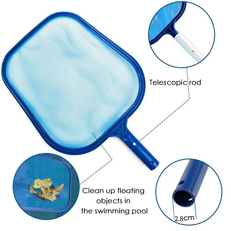 Swimming Pool Leaf Mesh Net Pools Spa Skimmer Hot Tub Clear Debris Summer Toys Fish Clean Tools | Спорт и развлечения