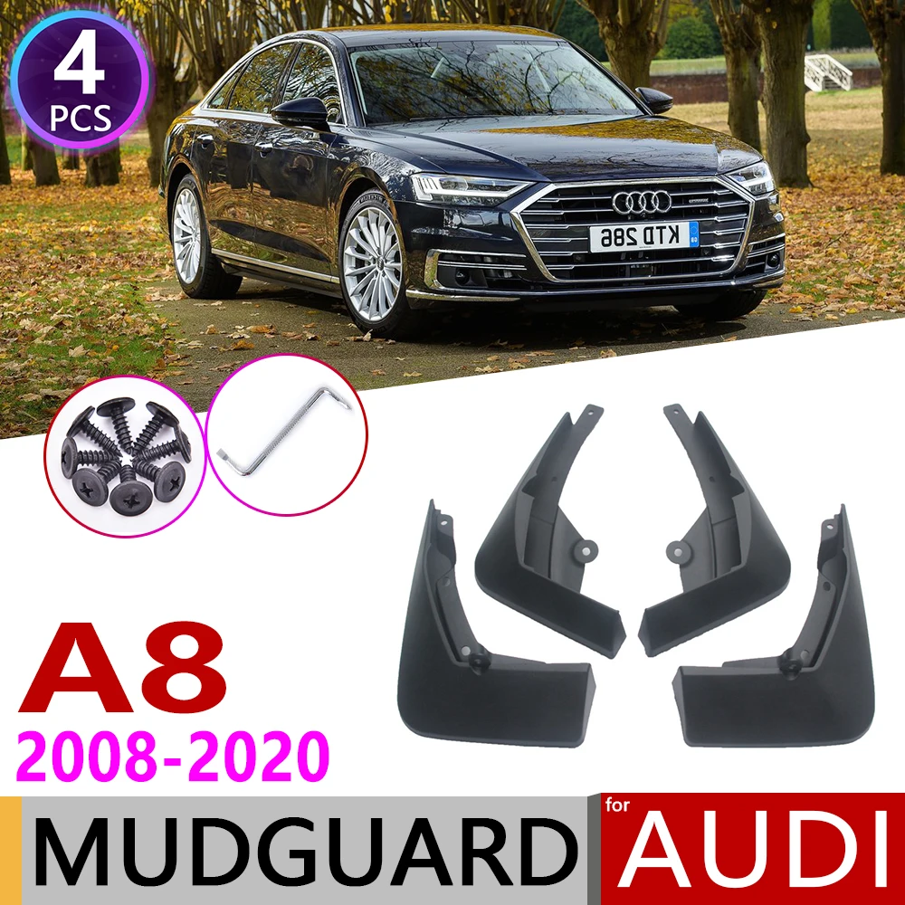 Брызговик для Audi A8 D3 D4 D5 2008 ~ 2020 Fender брызговик закрылки аксессуары брызговиков 2009