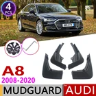 Брызговик для Audi A8 D3 D4 D5 2008  2020 Fender брызговик закрылки аксессуары для брызговиков 2009 2010 2011 2015 2018 2019