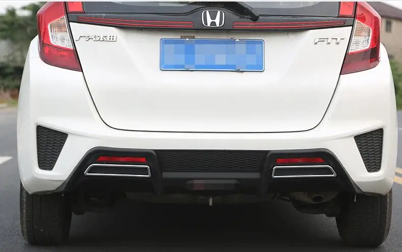 Для HONDA FIT JAZZ Body kit передний бампер 2014 2017 для WXK диффузор защитные бамперы Бампер
