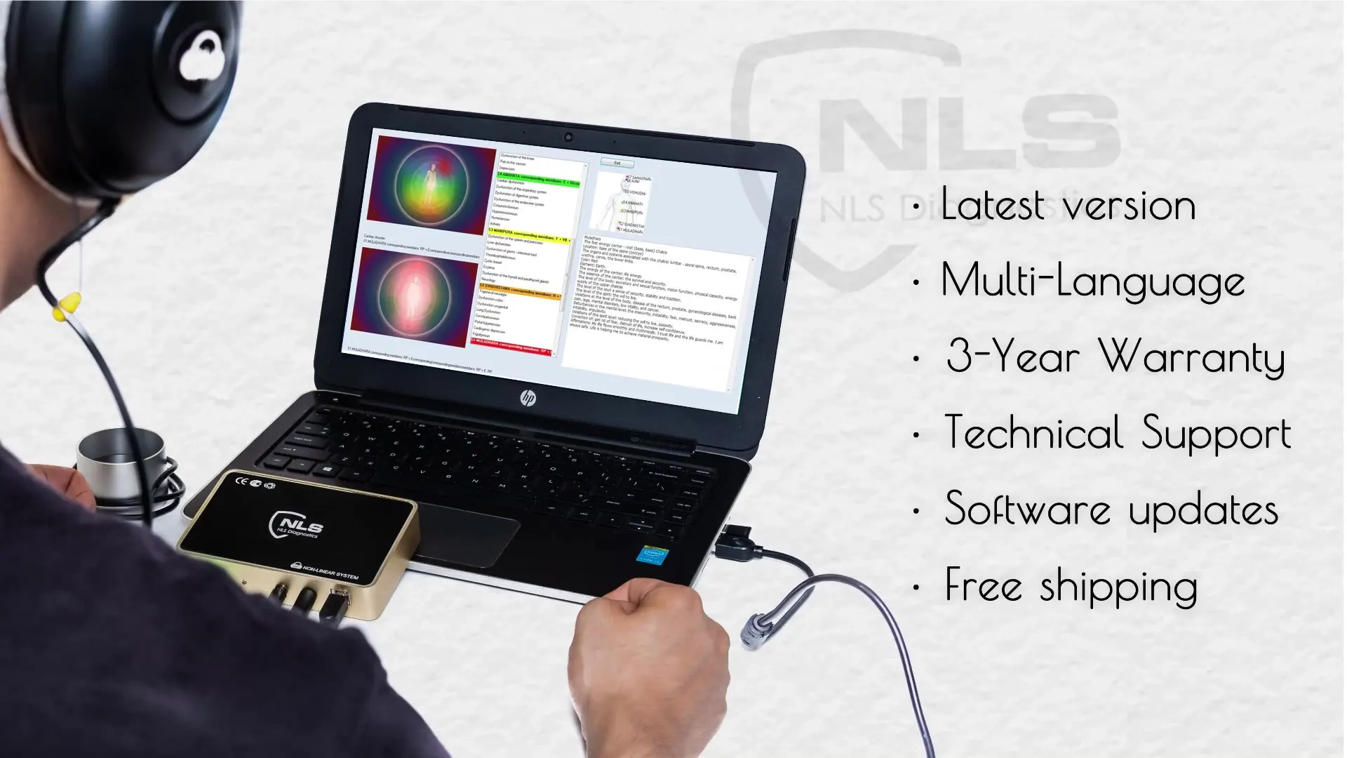 

8d 9d 17d 18d Bioplasm NLS health analyzer with META therapy