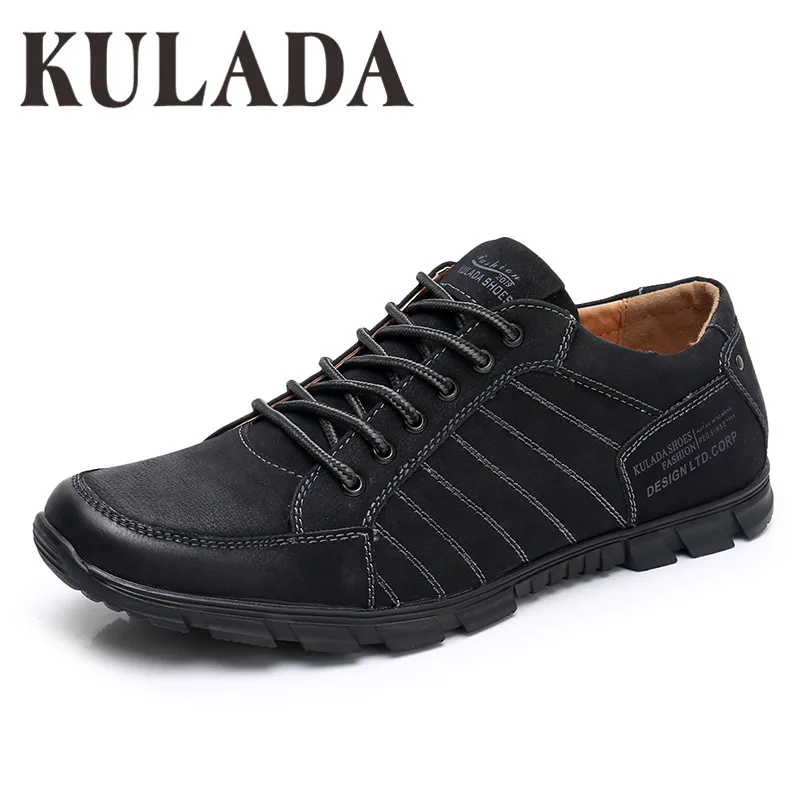 KULADA/Новейшая обувь Мужская повседневная Модная Легкая удобная мужская на