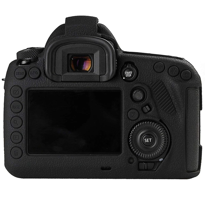 5D Mark IV чехол из силиконовой резины Защитный противоударный