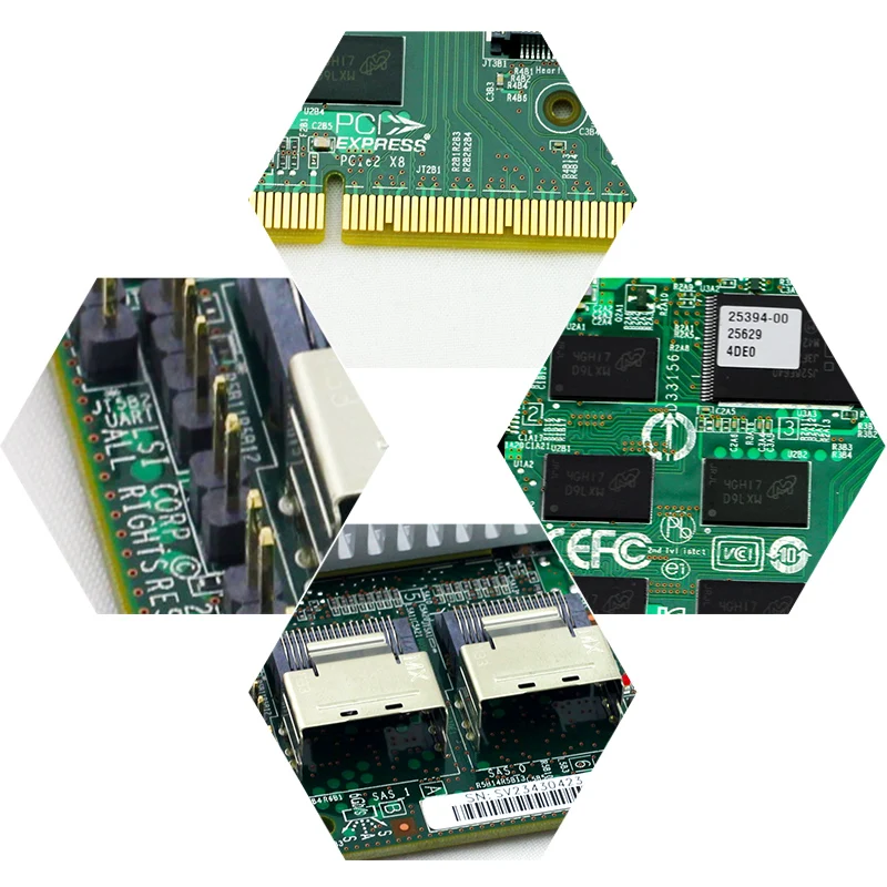 LSI MageRAID 9261-8I LSI00264 512 Cashe контроллер RAID карты SFF80878* 2 PCIe2.0 X8
