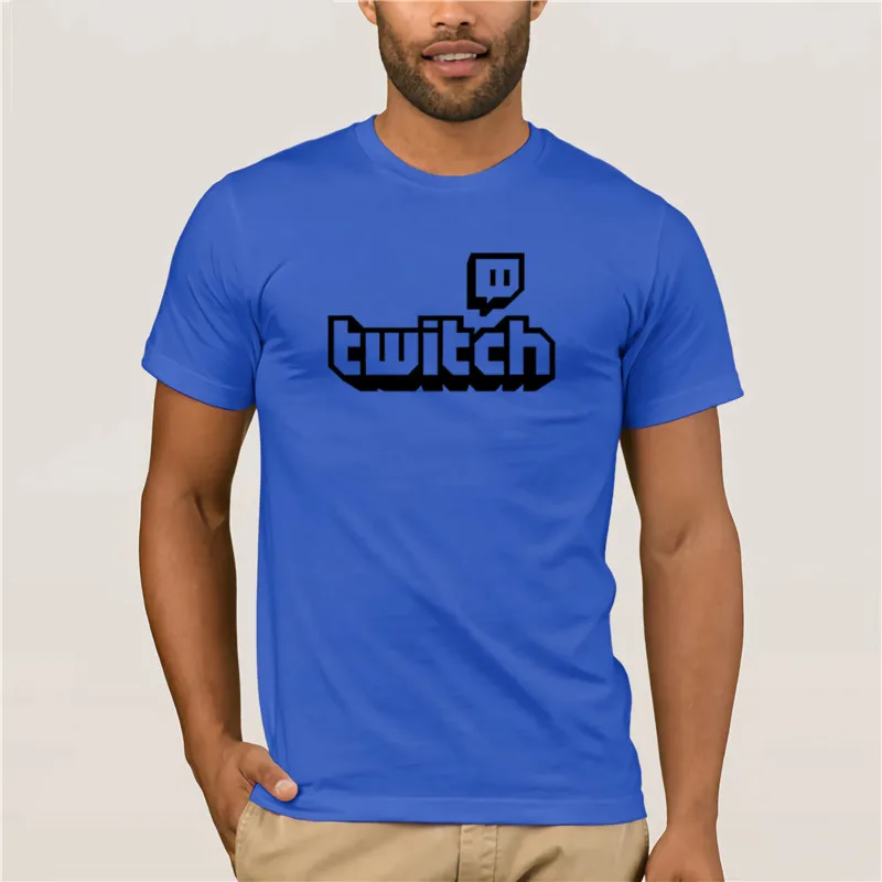 Twitch ТВ футболка Фиолетовый Игровой Топ геймер отцов День Fan подарки | Мужская