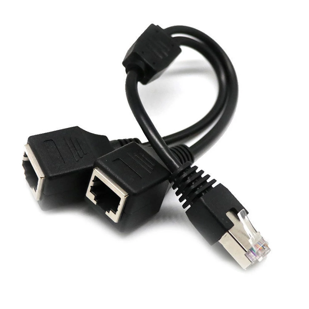 ANPWOO Ethernet сплиттер адаптер 0 3 м ноутбук Профессиональный сетевой с кабель