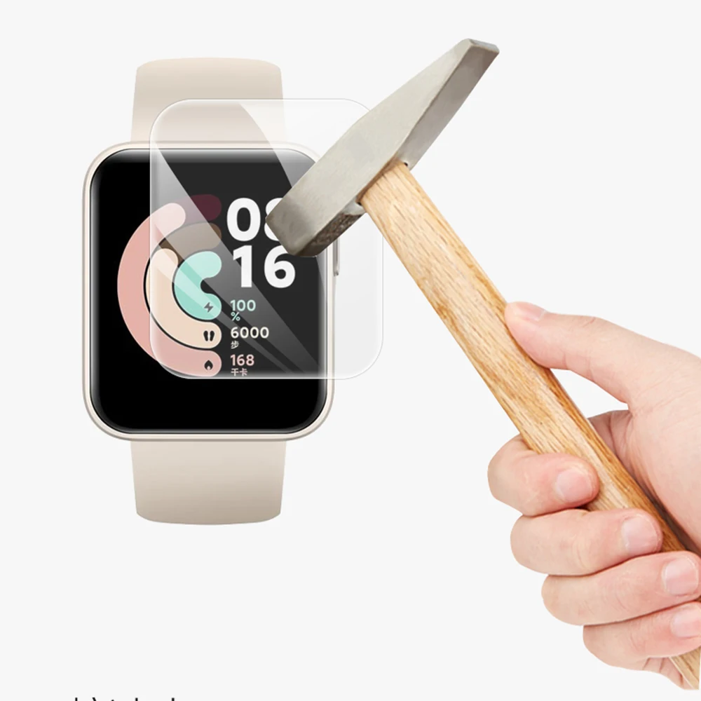 Защитная пленка с полным покрытием экрана для Xiaomi Redmi Watch & Mi Smart Lite мягкая