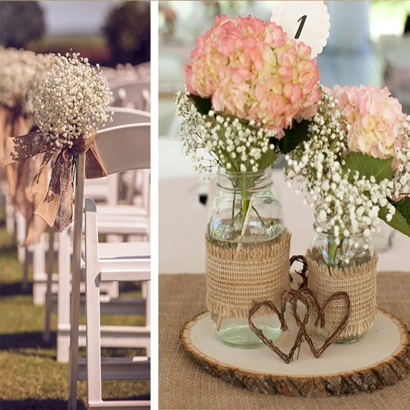 2-5 м/рулон джутовая веревка первичного цвета льняная кружевная лента сделай сам