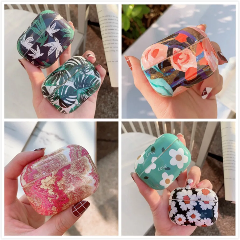 

Чехол для наушников Apple Airpods Pro Чехол мраморный мультяшный силиконовый чехол для Apple Air Pods Pro 3 наушники зарядное устройство