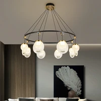 new chinese full copper pendant lamp living room restaurant study bedroom chandelier light luxury creative classic chandeliers