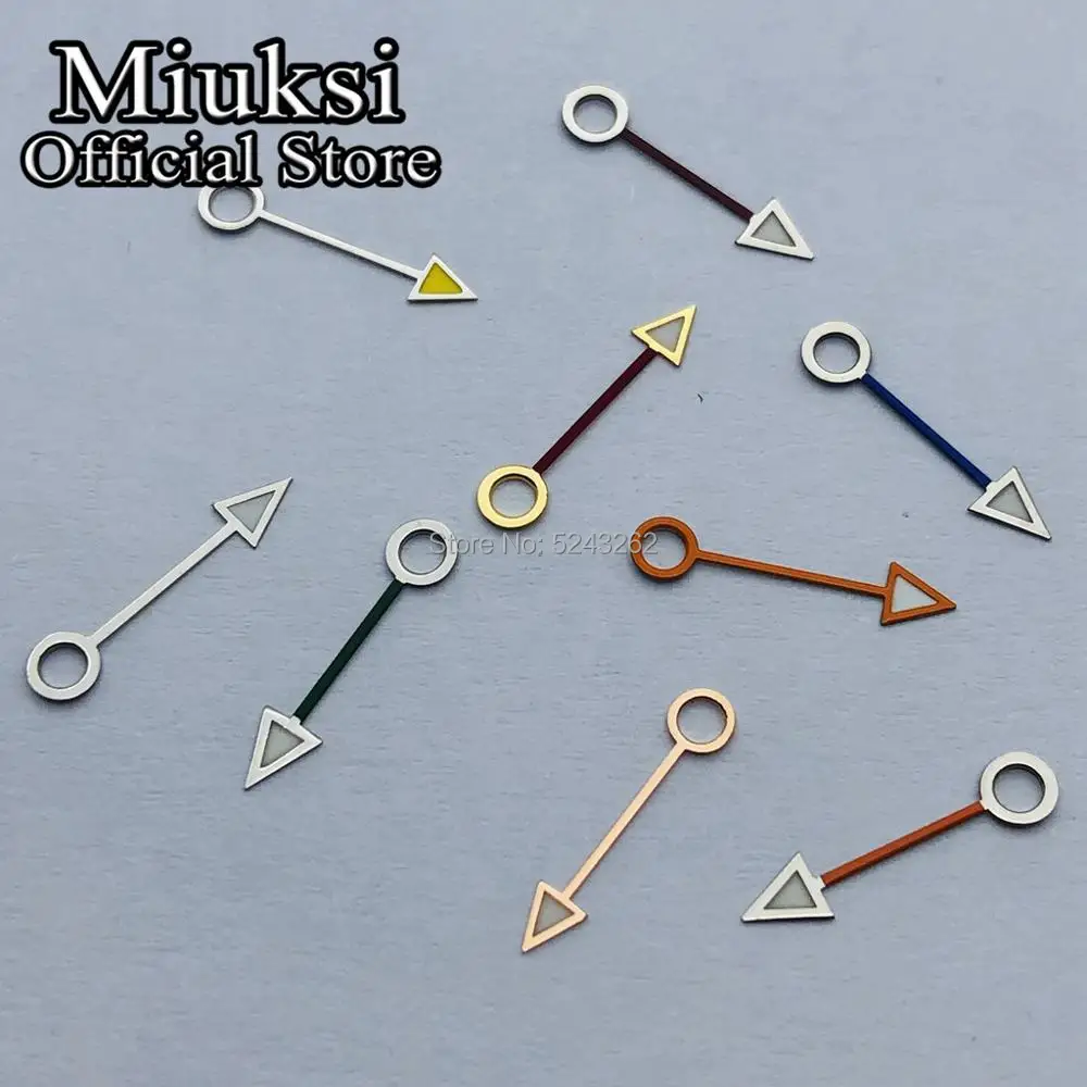 

Miuksi GMT watch hands fit Mingzhu DG3804 movement