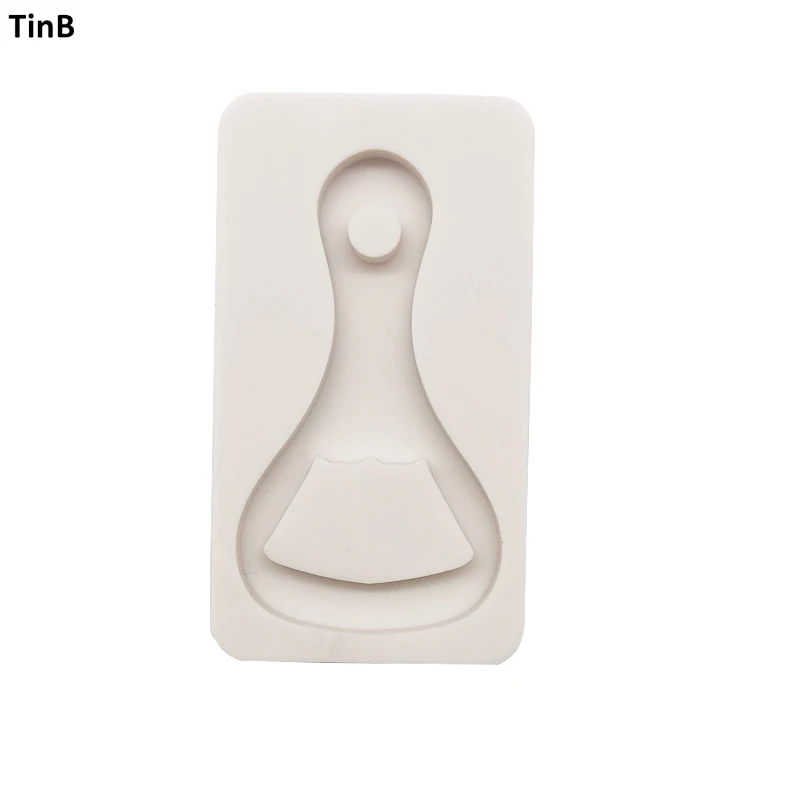 Блестящая форма открывалки для бутылок силиконовая брелка ключей подвеска формы