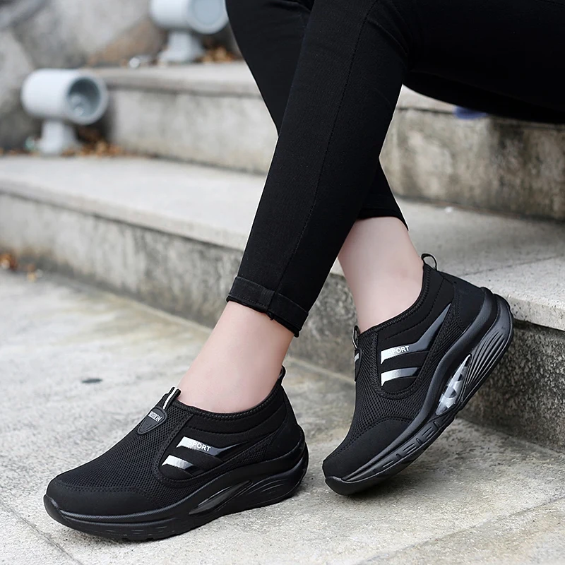 2019 весна женская обувь на резиновой подошве в повседневном стиле светильник