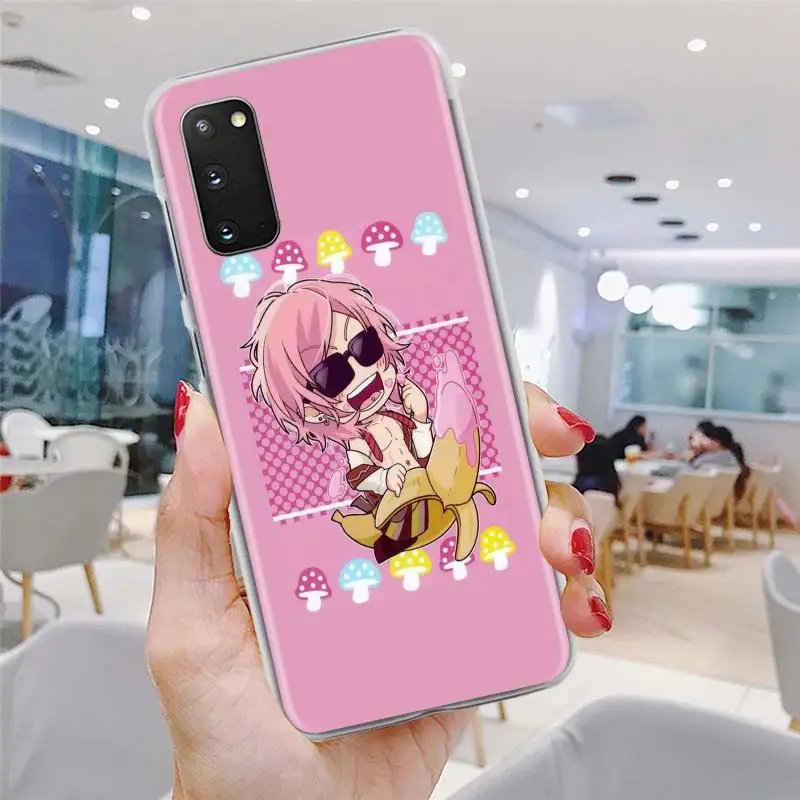 

Anime Yarichin Club Phone Case For Samsung Galaxy S21 Ultra S20 FE 5G 8 9 10 Plus S20 Plus S20 Ultra Hard Back Cover Coque Capa