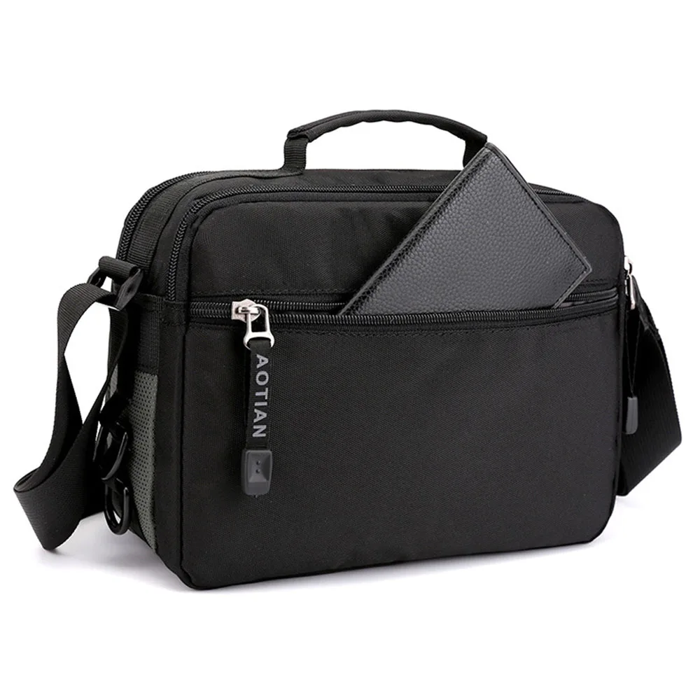 Сумка-мессенджер Мужская водонепроницаемая с несколькими карманами XA753ZC |