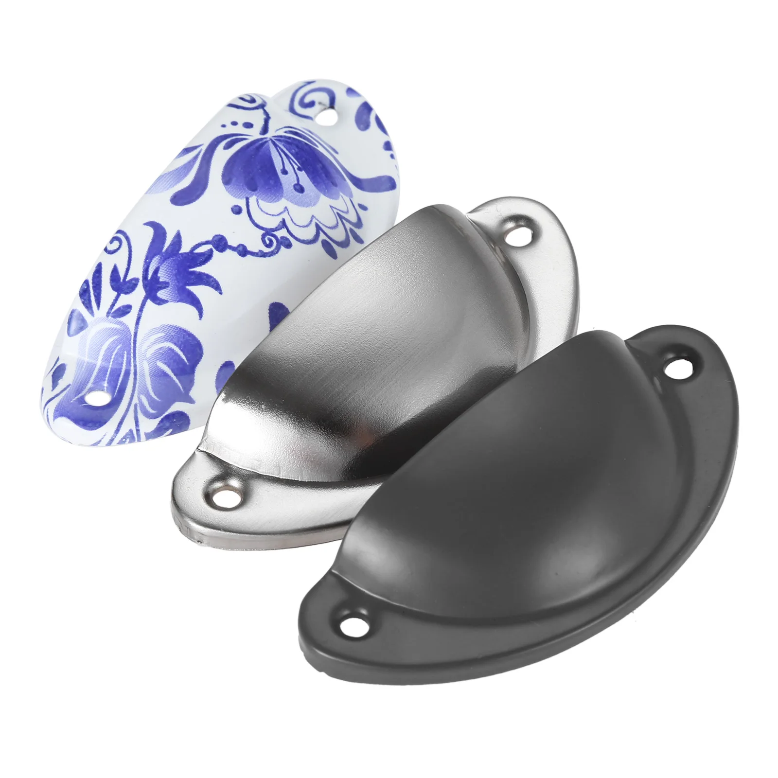 Форма раковины тянуть ручки Металлическая Ручка античная стильный шкаф с