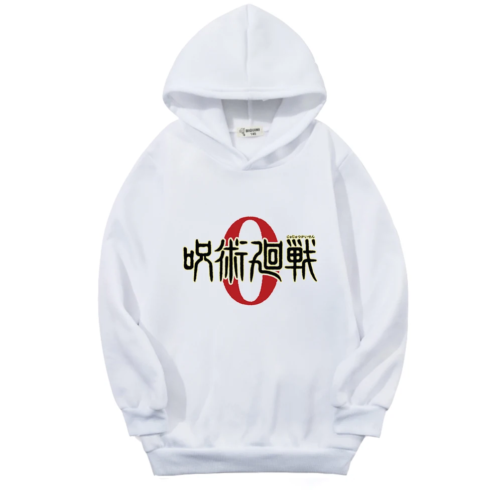 

Jujutsu Kaisen 0 Movie Film Pullover Hoodies Girl Clothing Loose Fall Winter Clothes Child Boy Hooded Sweatshirts Hip Hop Anime