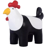 LARGE COCK ROOSTER STOOL Microfiber Leather Surface A Special Furniture For Your Home Decoration Cock Rooster Stool