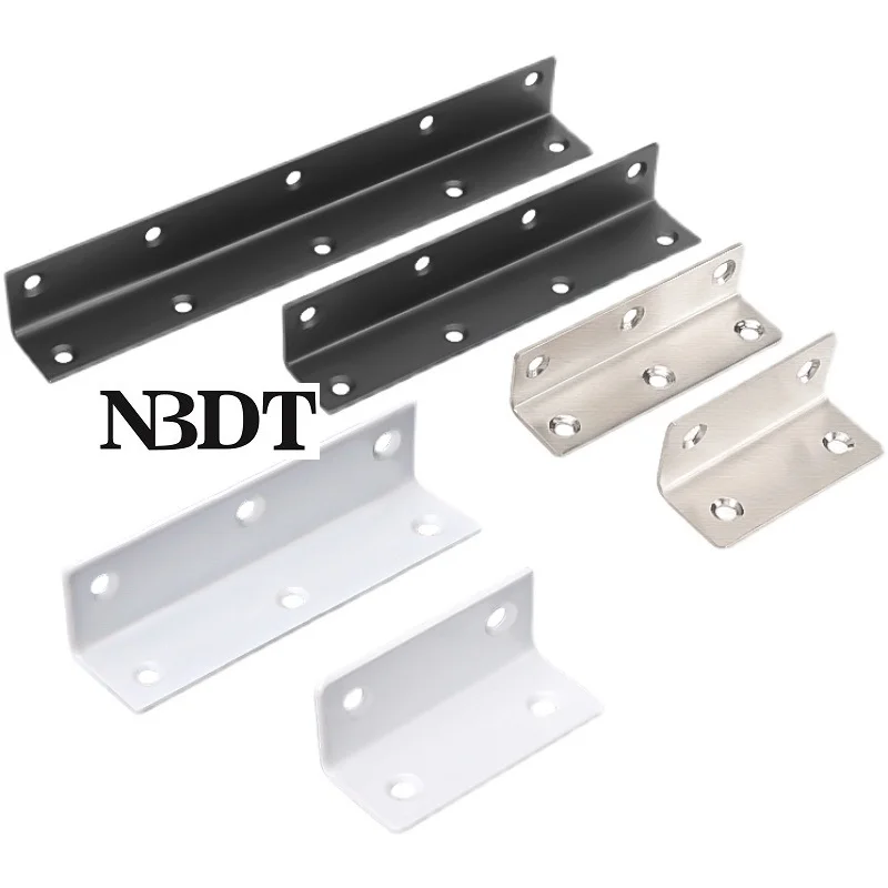 

4 шт., угловые кронштейны из нержавеющей стали, 90 градусов