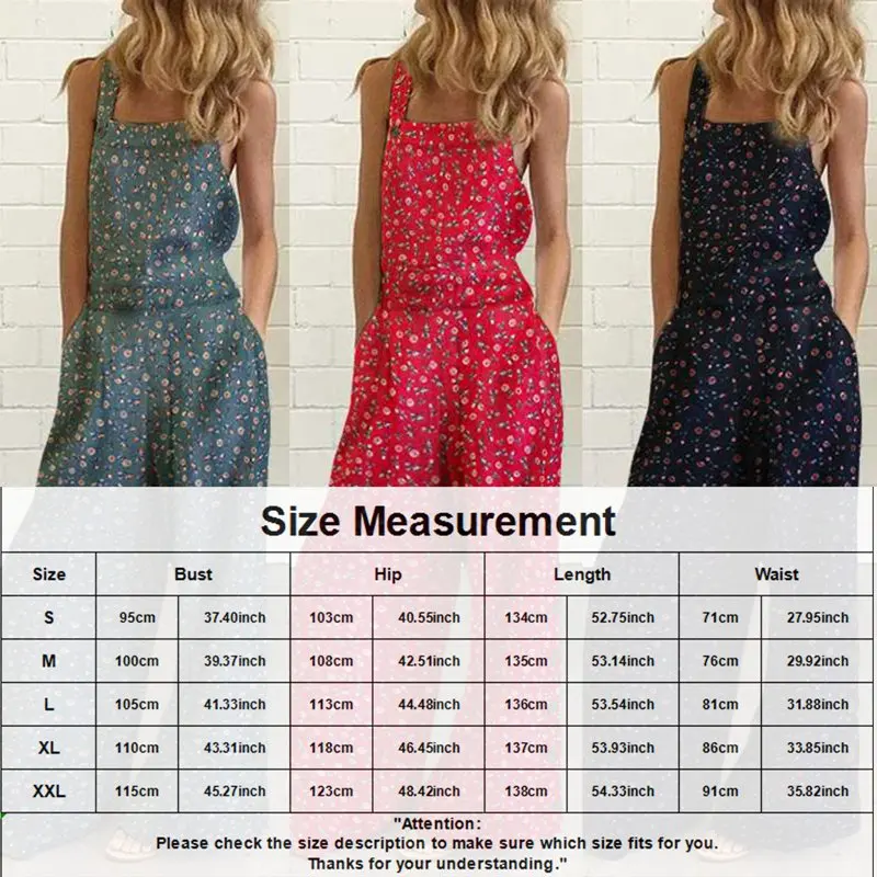 

Jumpsuits Women Overalls Floral Print Jumpsuit Female 2021 Wide Leg Pants Long Holiday Summer Overalls Plus Size Rompers
