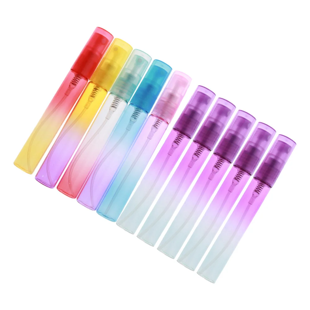 

24pcs 8ml Mini Cosmetic Containers Gradient Glass Spray Bottle for