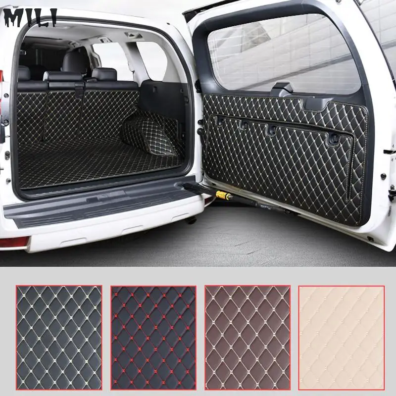 Автомобильный задний багажник коврик прочный ботинок ковры для Toyota Land Cruiser Prado 150