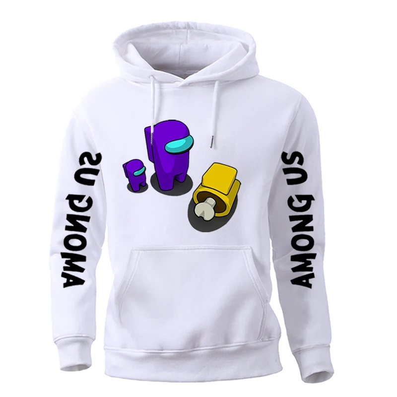 

New Arrial Crewmate Impostor Who Did This Men Hooded Hoodie Sweatshirt Skateboard Hoodies Sweatshirts Spring Autumn Pullovers