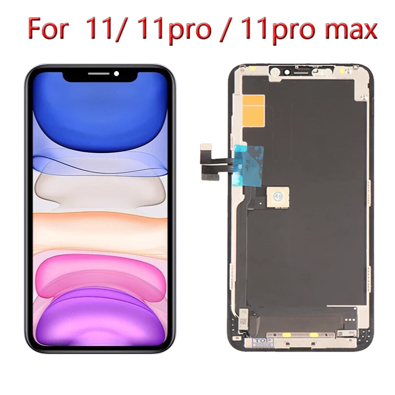 

AAA+++ TFT/OLED For iPhone 11 LCD Iphone 11Pro Screen Replacement For iPhone 11 Pro Max Display With 3D Touch Assembly True Tone