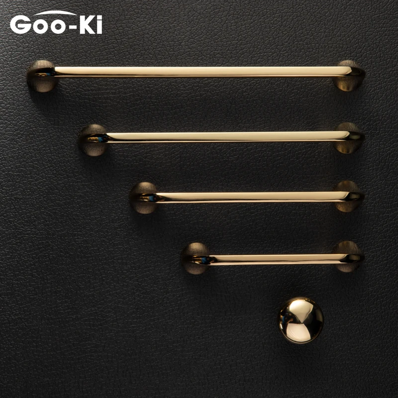 Розового цвета из коллекции Ki Яркий Золотой тянуть ручки шкафа Кухня дверные