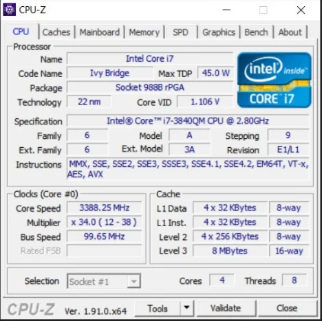 Бесплатная доставка INTEL CPU I7-3840QM SR0UT I7 3840QM SROUT 2 8G-3 8G/8M | Компьютеры и офис