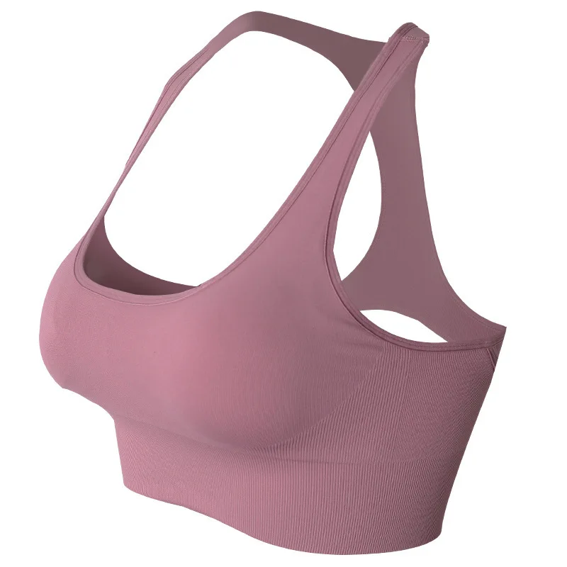 

Women Sports Bra Push Up Crop Top Female Fitness Gym Waistcoat Hollow Breathable Sexy Running Yoga Undergarments Shockproof
