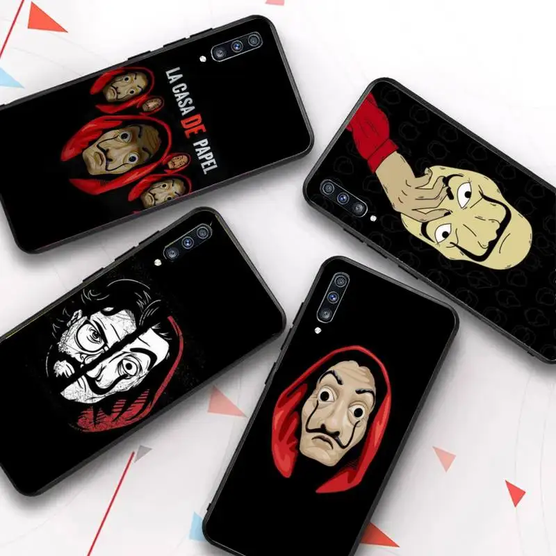 

Spain TV Money Heist House Paper La Casa de papel Case Phone Case for Samsung Galaxy A 51 30s a71 A21s A70 10 A30