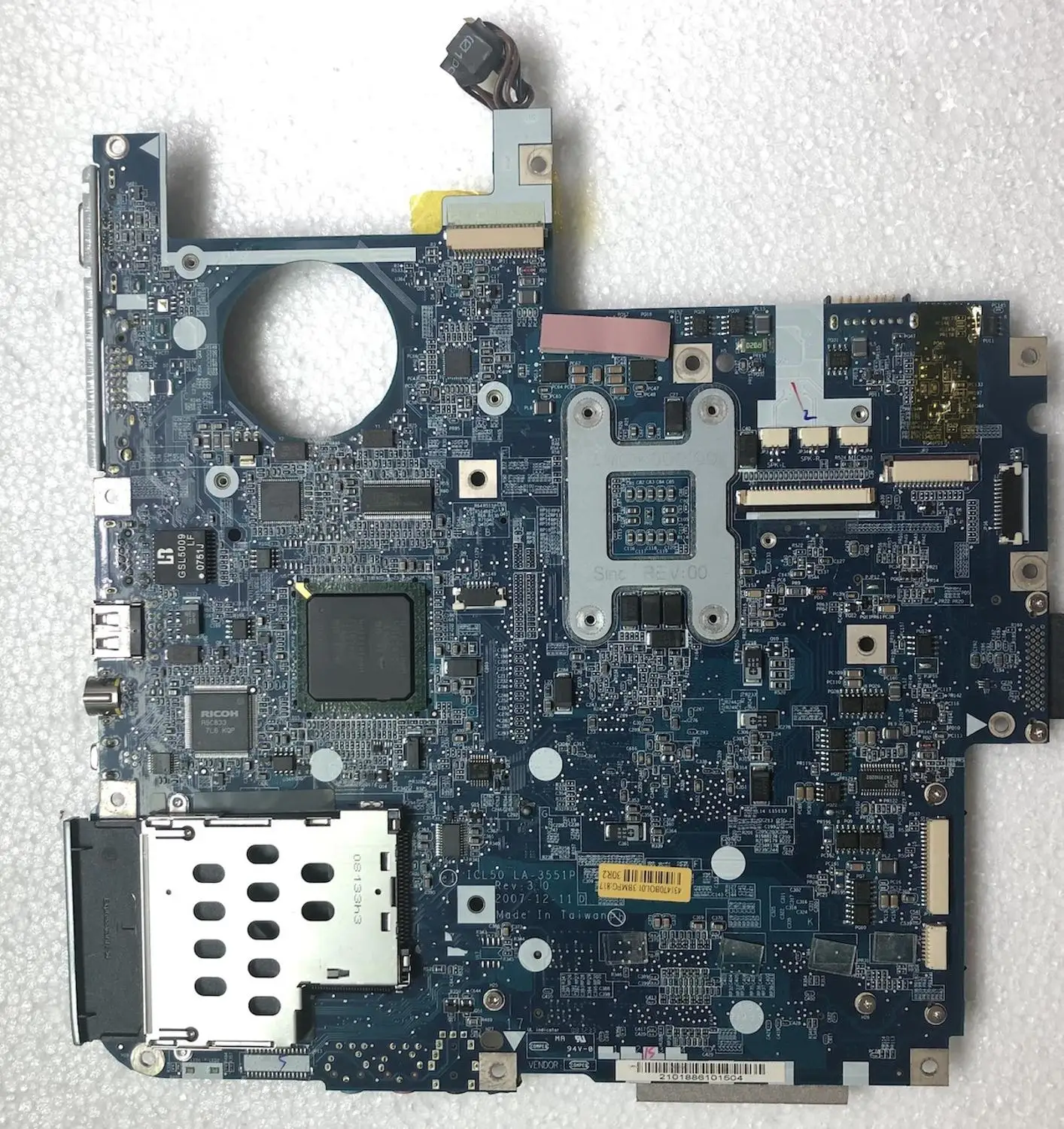 Материнская плата ICL50 для acer 7720 5720 5315 5715Z материнская ноутбука MBAHE02001 100%